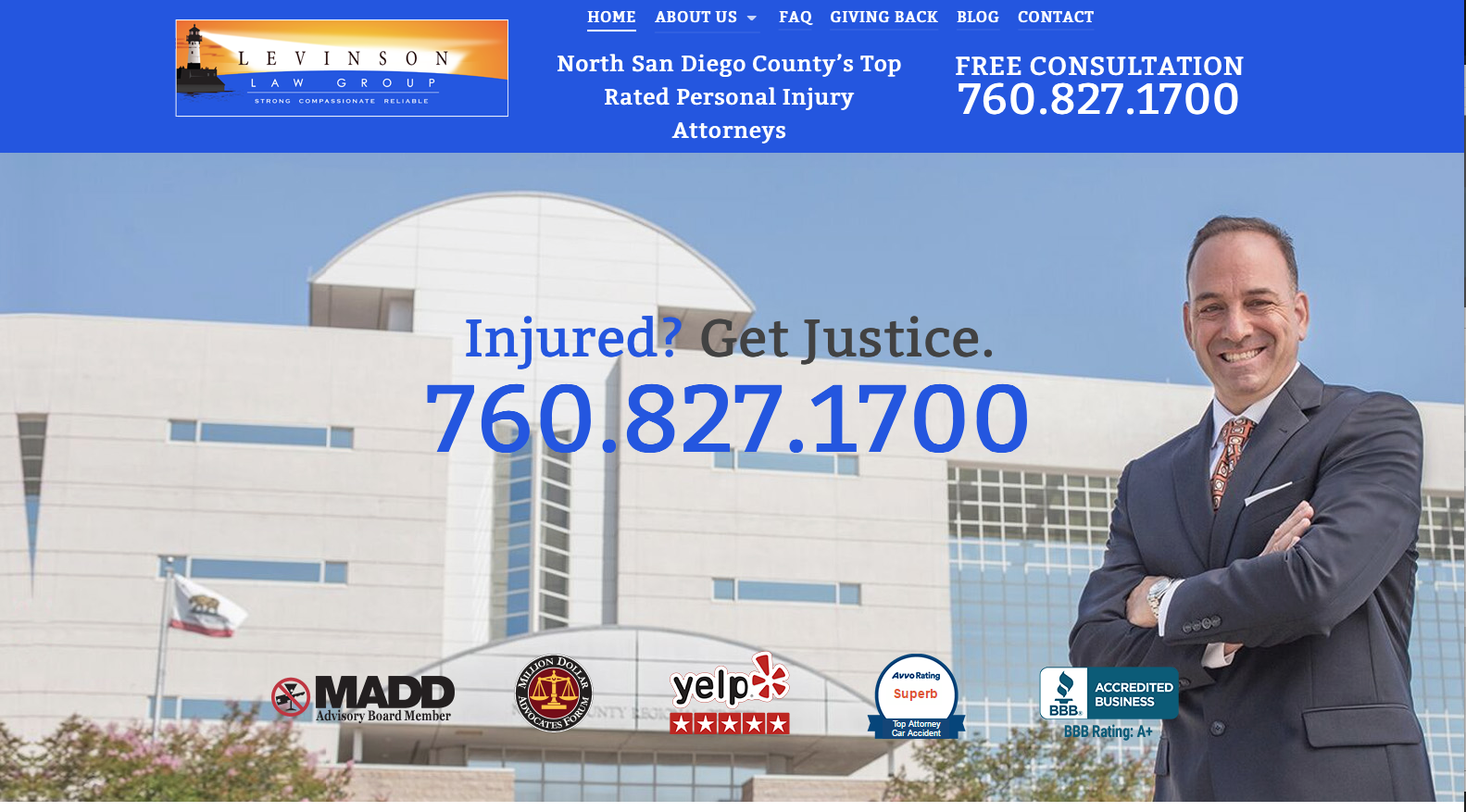 Levinson Law Group Carlsbad, CA Office