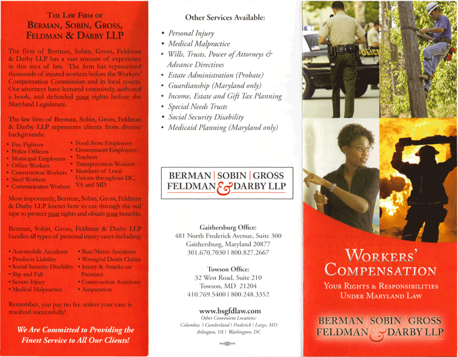 Berman | Sobin | Gross LLP Gaithersburg, MD Office