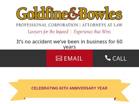 The Law Offices of Goldfine & Bowles, P.C Bloomington, IL Office