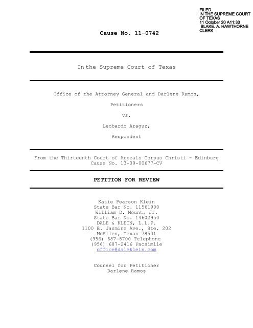 Dale & Klein LLP McAllen, TX Office