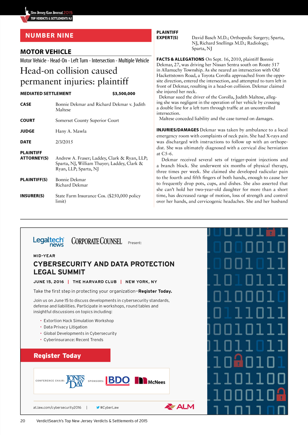 Laddey, Clark & Ryan, LLP Sparta, NJ Office