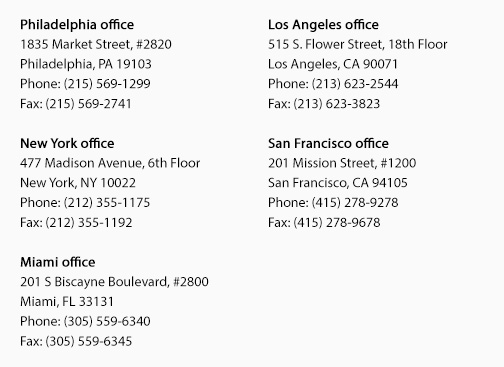 The Killino Firm, PC Philadelphia, PA Office