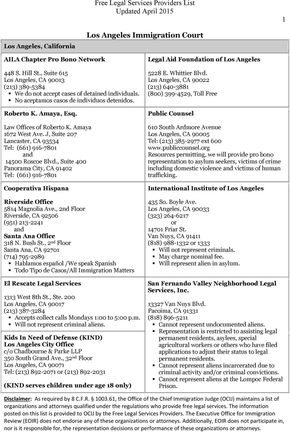 Ortega, Canossa & Associates, PLC Los Angeles, CA Office