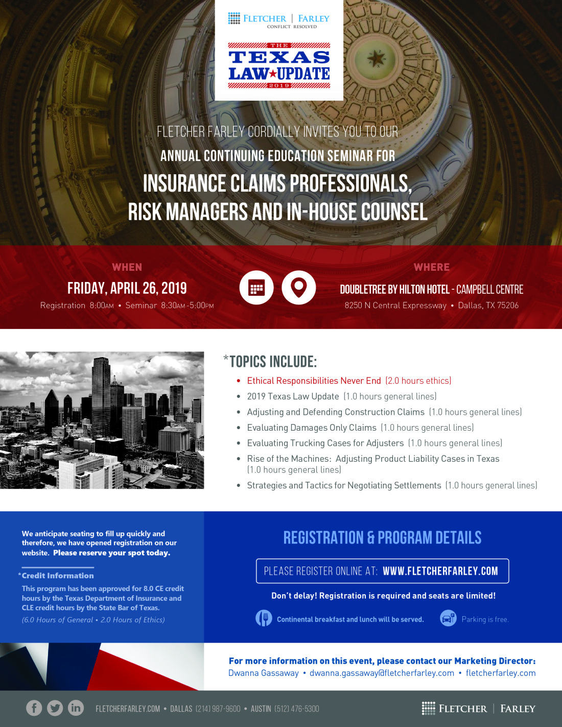 Fletcher, Farley, Shipman & Salinas, LLP Dallas, TX Office