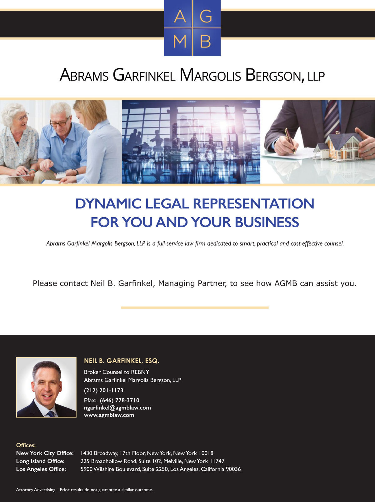 Abrams Garfinkel Margolis Bergson, LLP New York City, NY Office