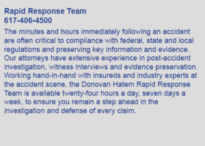 Donovan Hatem LLP Boston, MA Office
