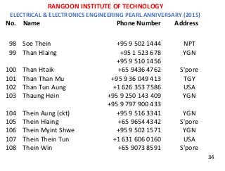 U Mya Thein & Legal Group Yangon, Burma Office