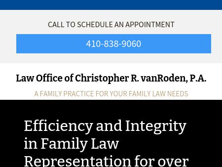 Law Office of Christopher R. VanRoden Bel Air, MD Office