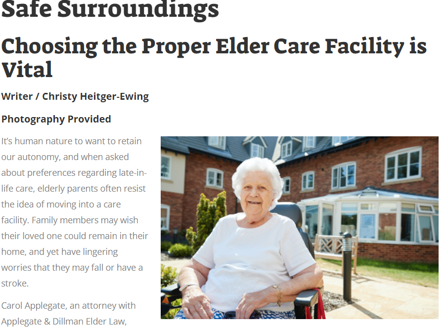 Applegate & Dillman Elder Law Indianapolis,  Office