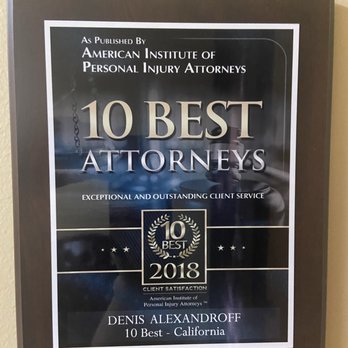 Law Offices of Denis Alexandroff, APC Encino,  Office