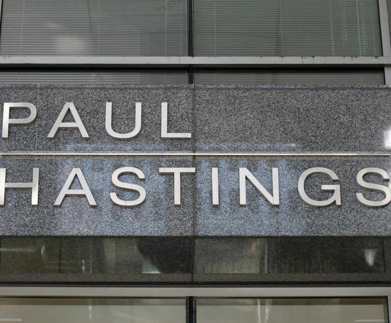 Paul Hastings LLP Hong Kong, China Office