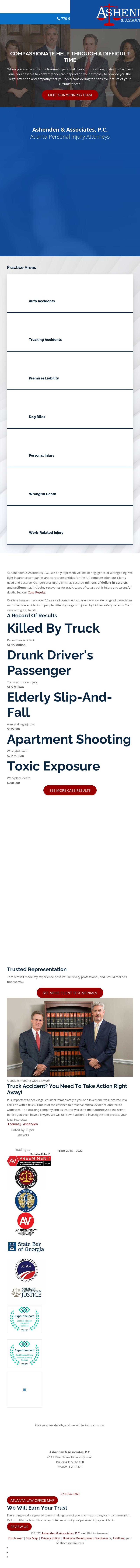 Ashenden & Associates, PC Atlanta, GA Office