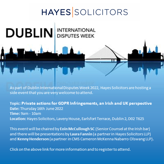 Hayes solicitors Dublin, Ireland Office