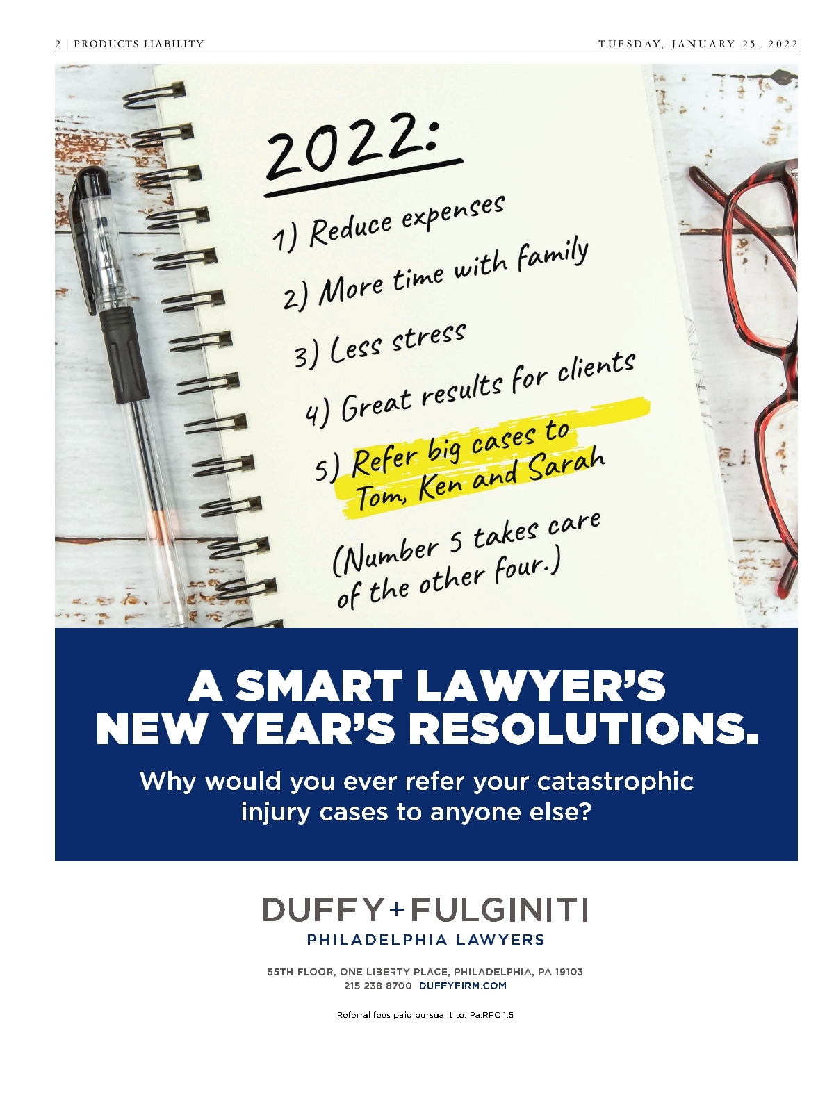 DUFFY + FULGINITI Philadelphia, PA Office