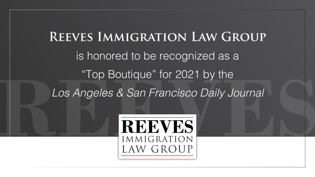 Reeves Immigration Law Group Pasadena, CA Office