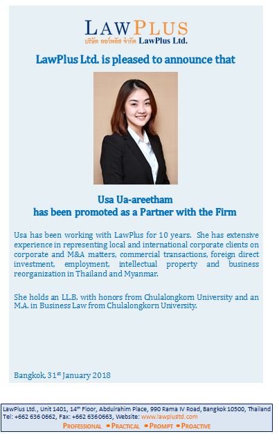 LawPlus Ltd Bangkok, Thailand Office