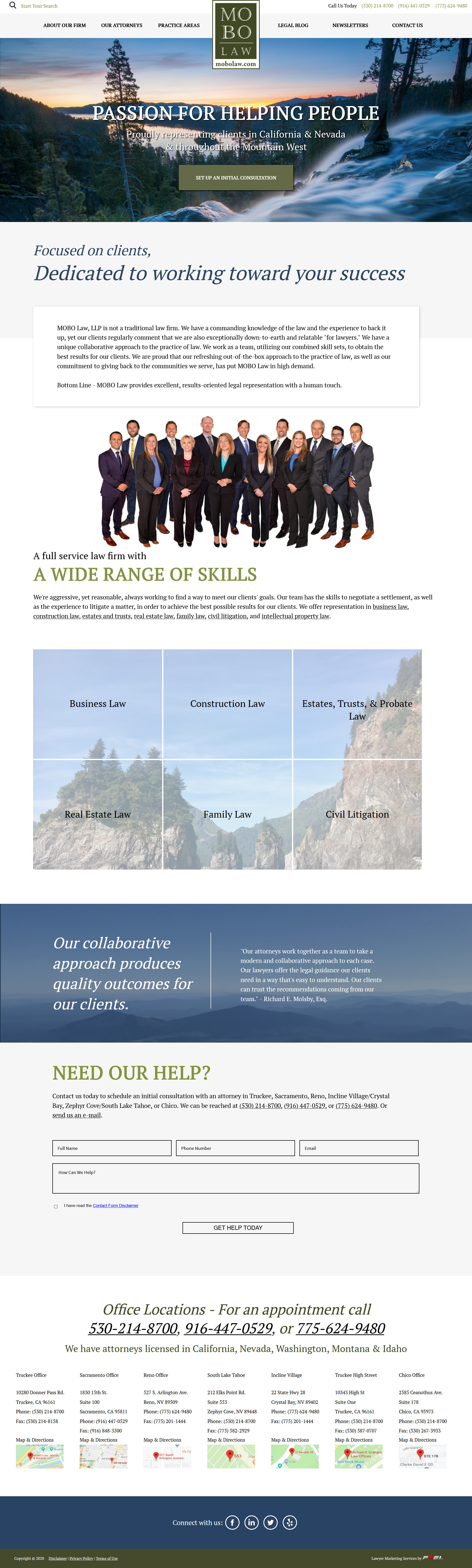 MOBO Law, LLP Crystal Bay, NV Office