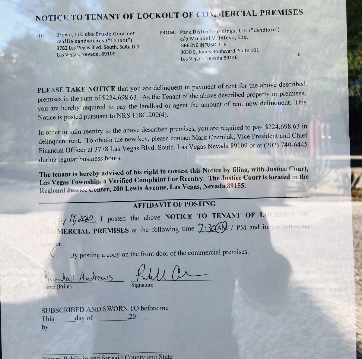 GreeneInfuso Las Vegas,  Office