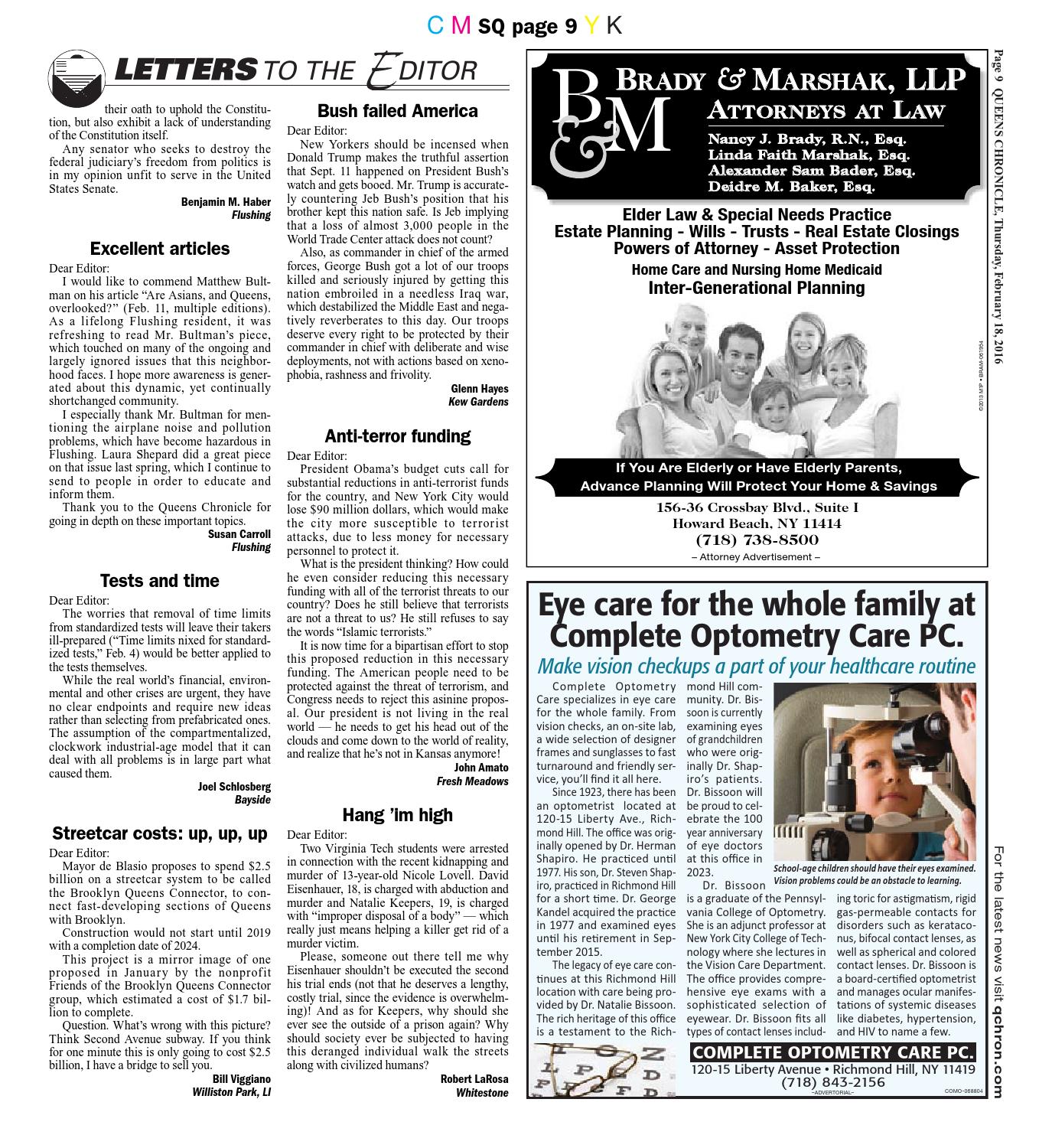 Brady & Marshak, LLP Howard Beach,  Office