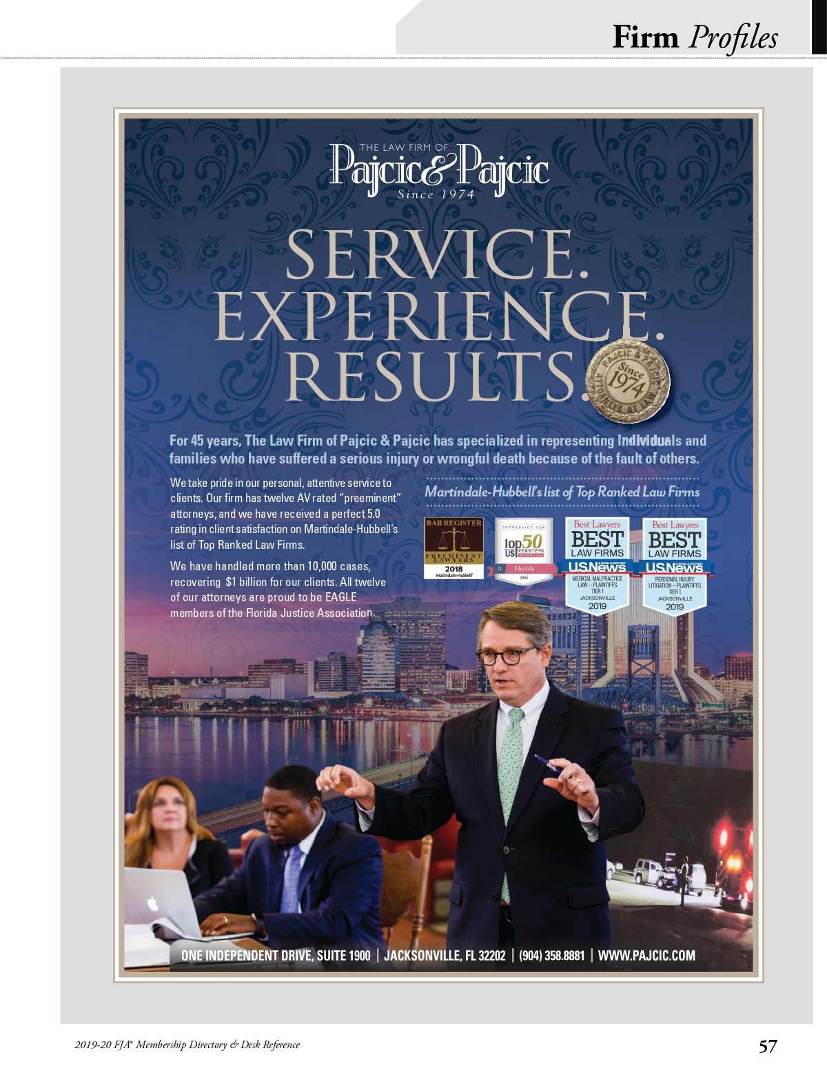 Law Offices of Burnetti, PA Jacksonville, FL Office