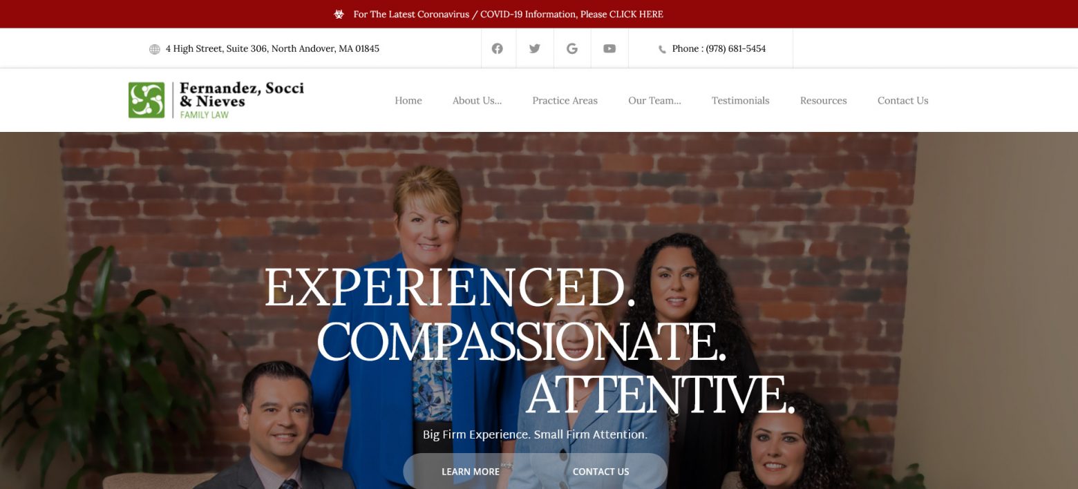 Fernandez, Socci & Nieves North Andover, MA Office