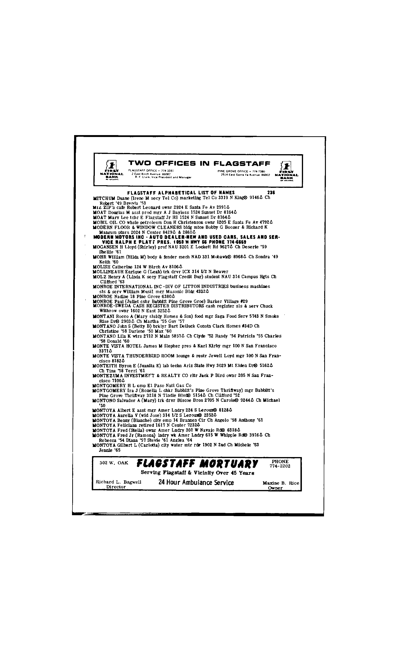 Dana Whiting Law Flagstaff, AZ Office