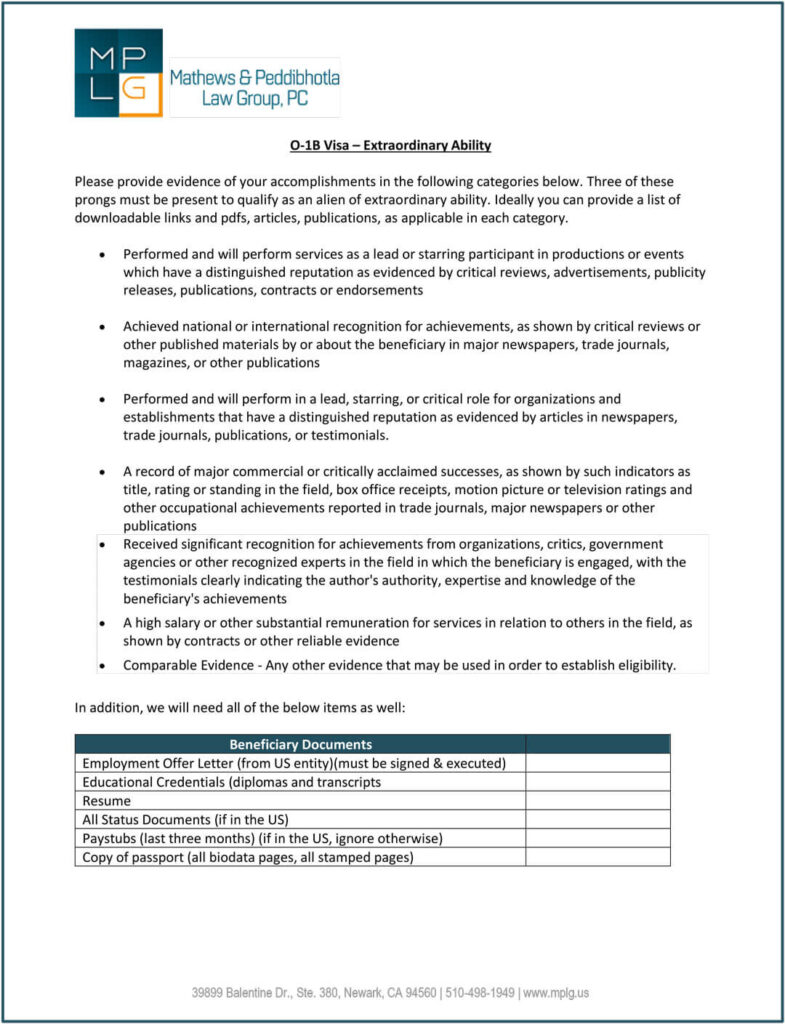 Mathews & Peddibhotla Law Group, PC Newark,  Office