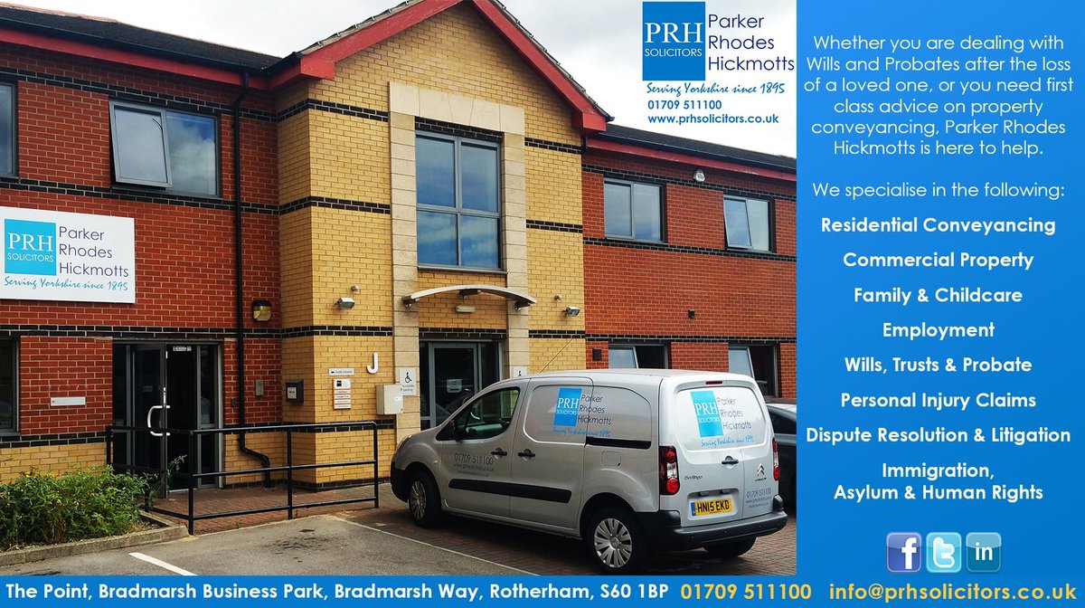 Parker Rhodes Hickmotts Solicitors Rotherham, United Kingdom Office