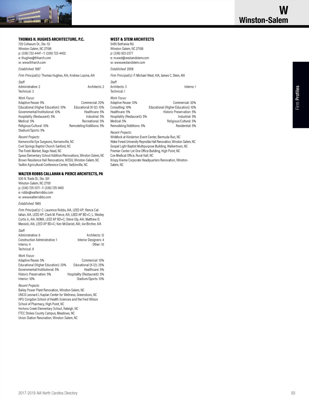 Bailey & Thomas, PA Winston Salem,  Office