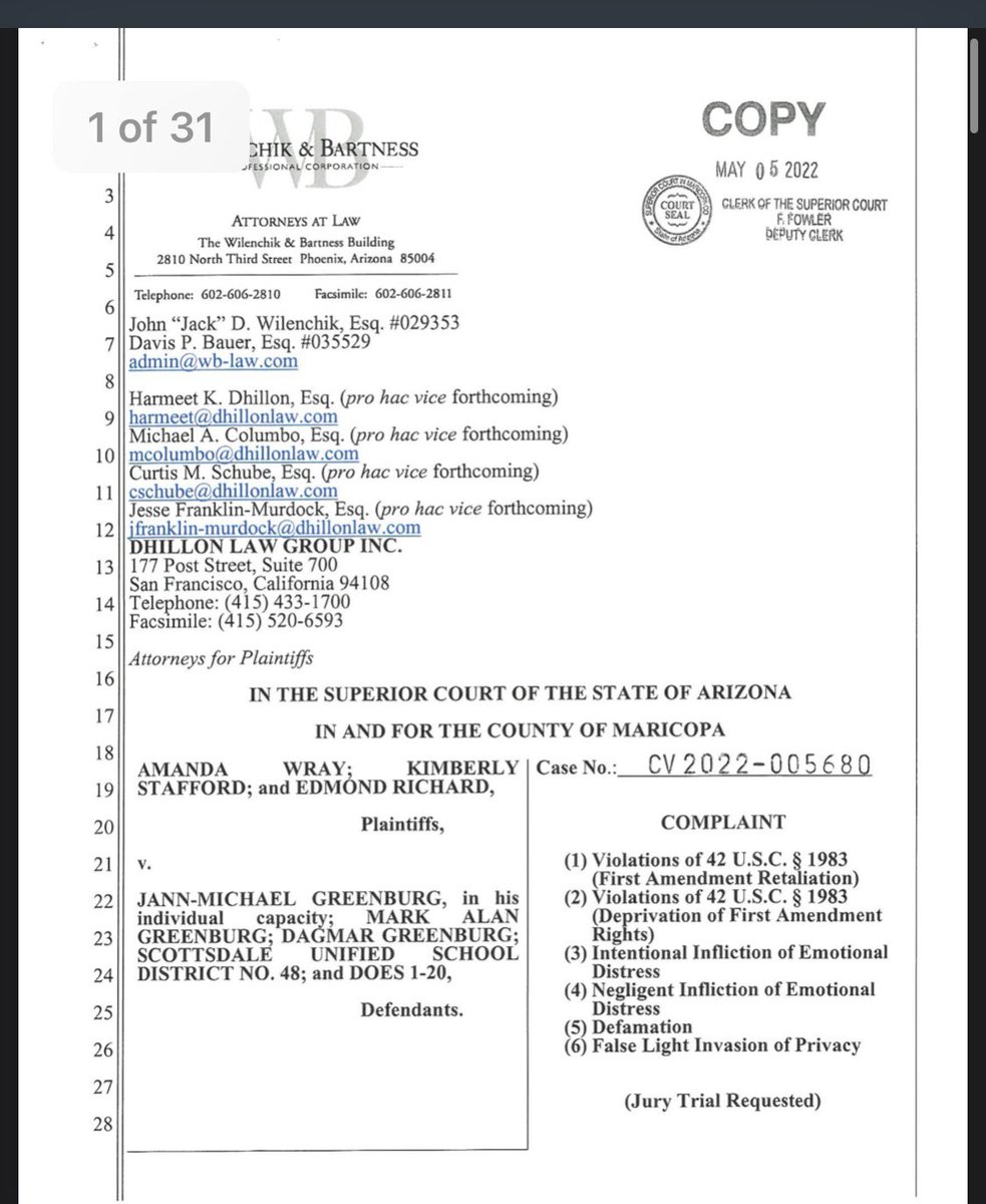 Wilenchik & Bartness Phoenix, AZ Office