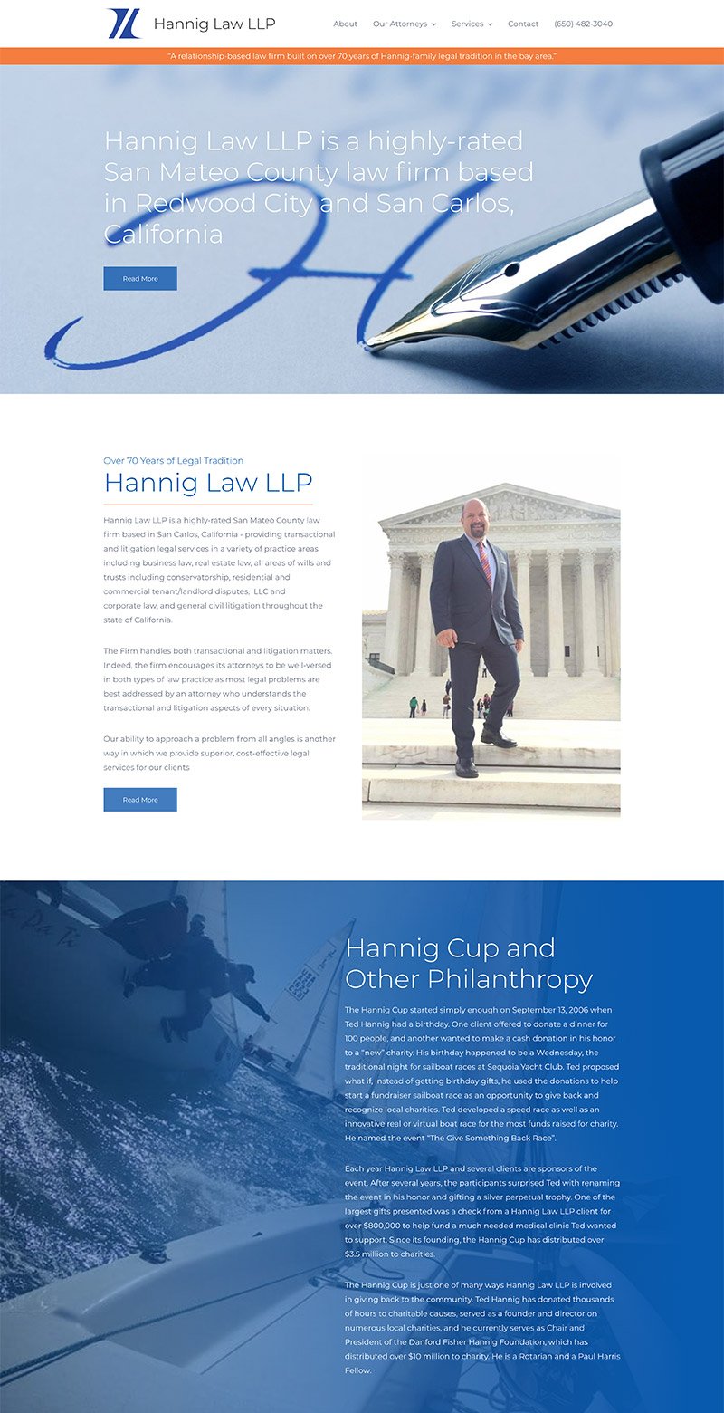 Hannig Law Firm San Carlos, CA Office