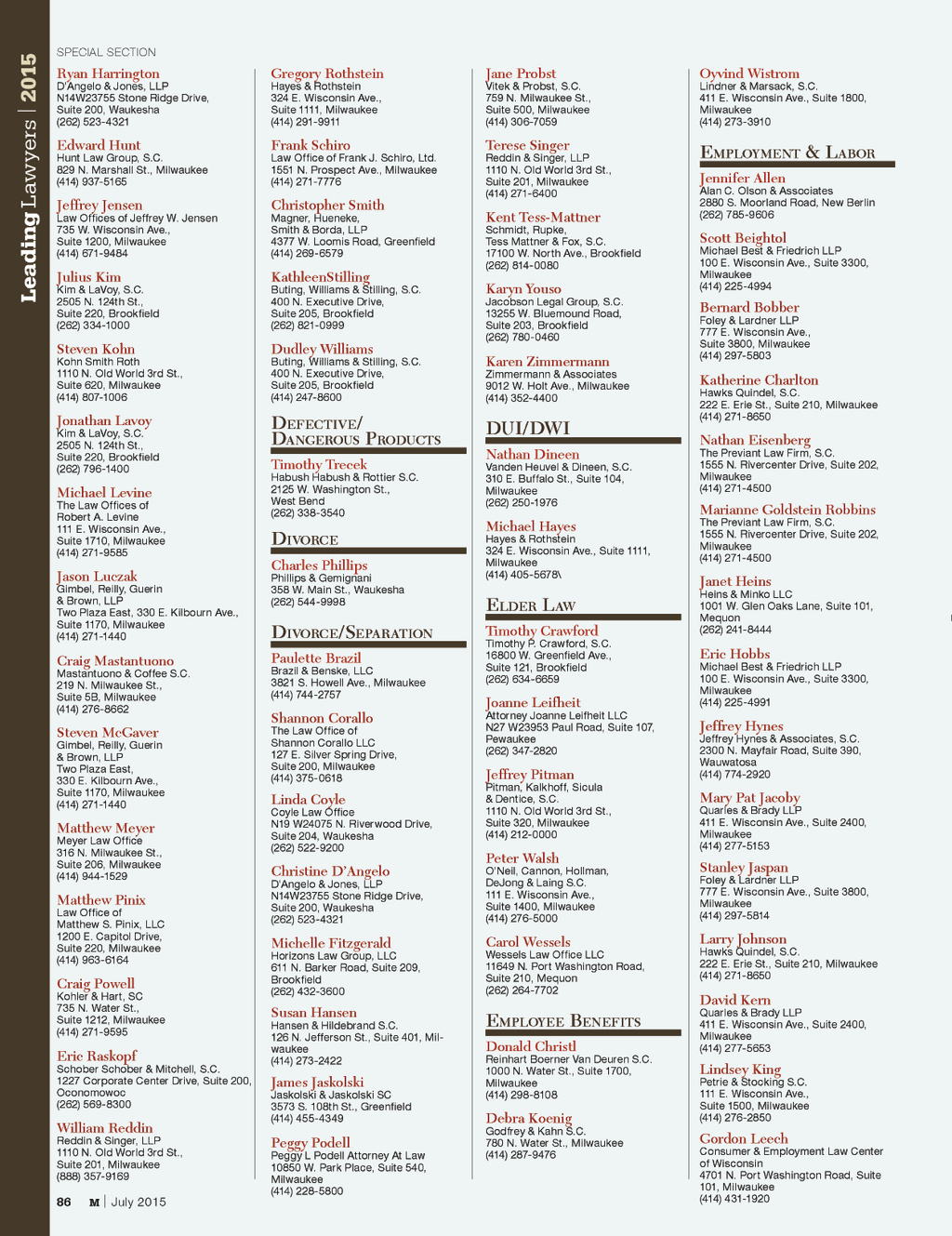 Levit ADR LLC Milwaukee,  Office