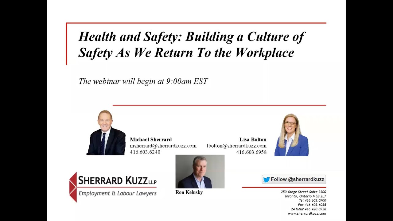 Sherrard Kuzz LLP Toronto, Canada Office