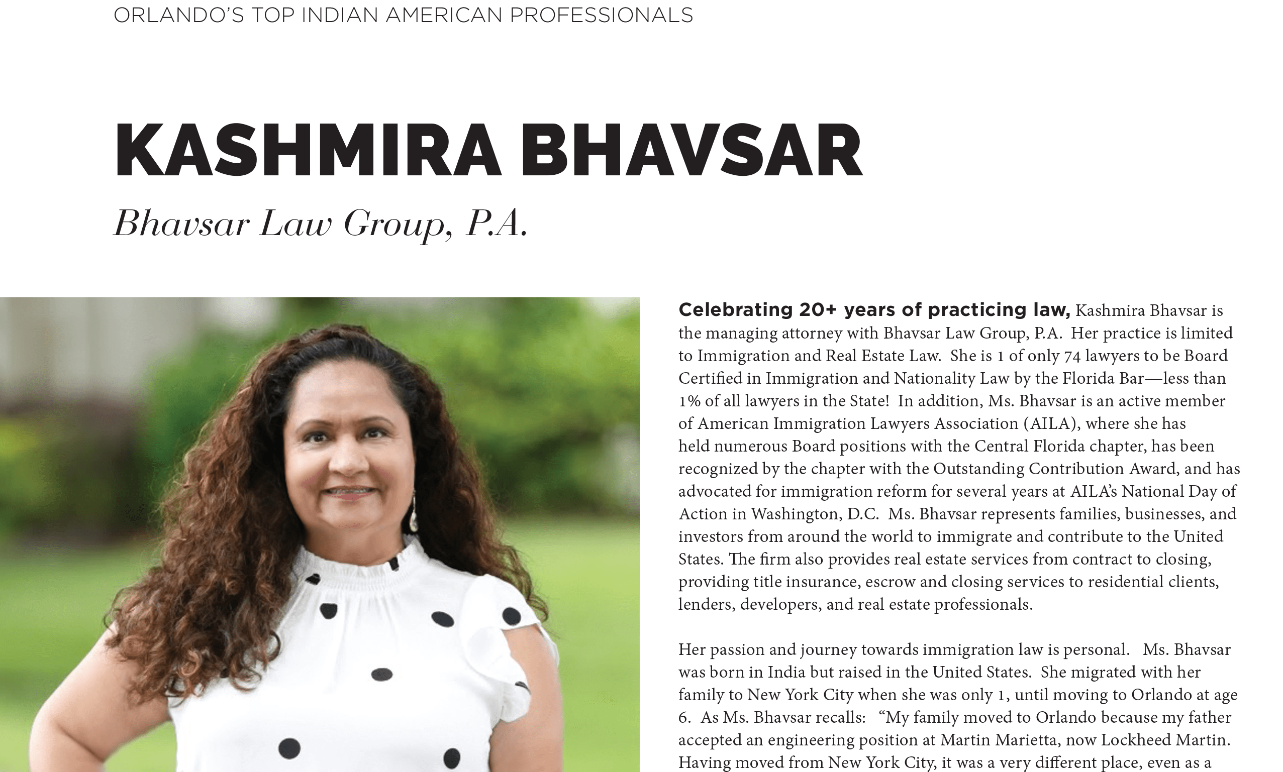 Bhavsar Law Group Orlando,  Office