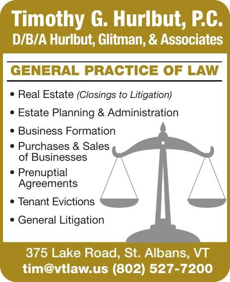 Timothy G. Hurlbut, P.C St. Albans, United States Office