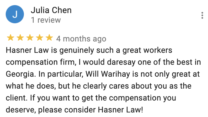 Hasner Law PC Savannah, GA Office