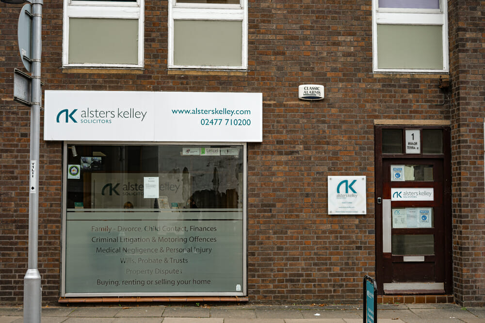 Alsters Kelley Solicitors Limited Coventry, UK-England Office