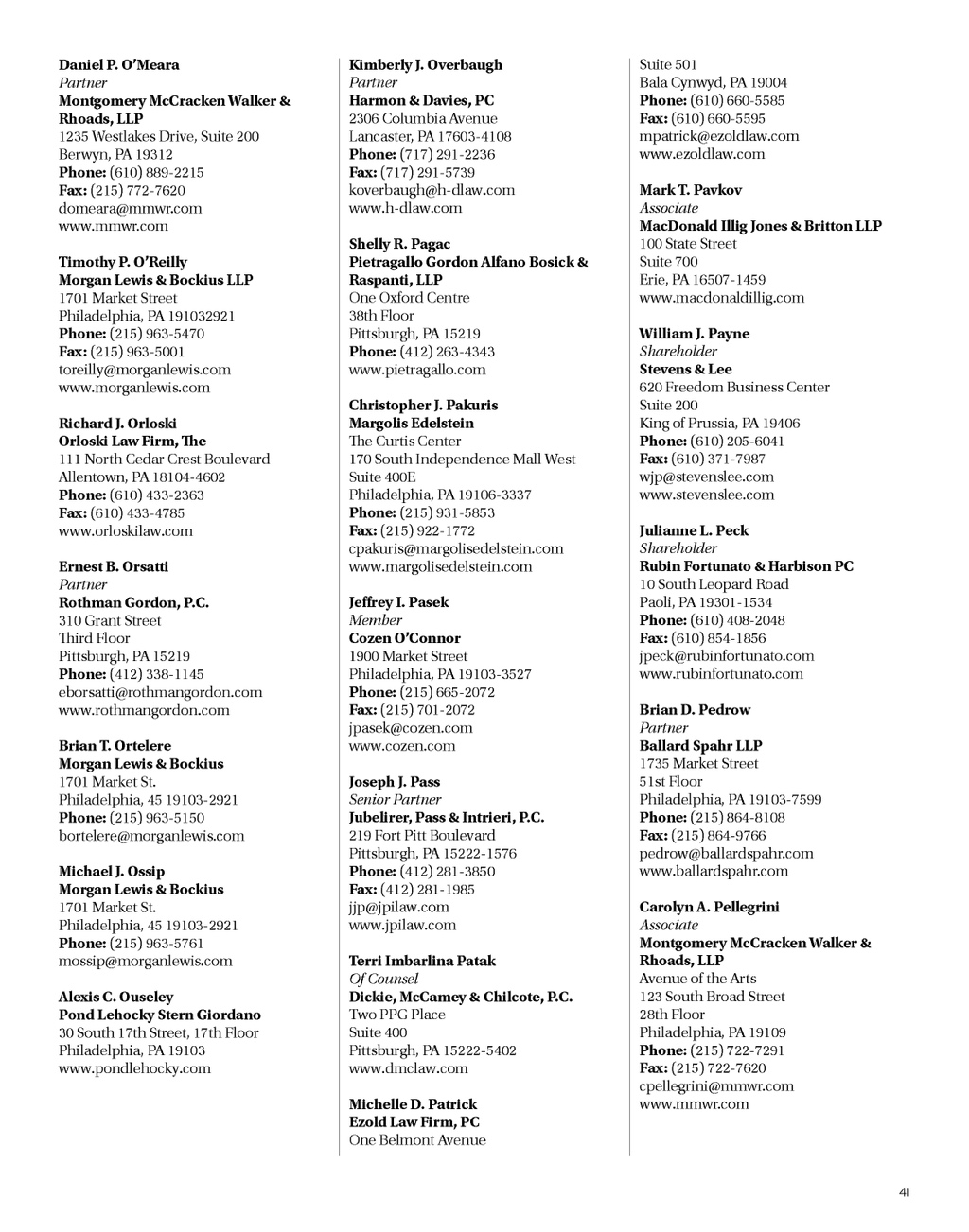 Riley Riper Hollin & Colagreco Paoli, PA Office