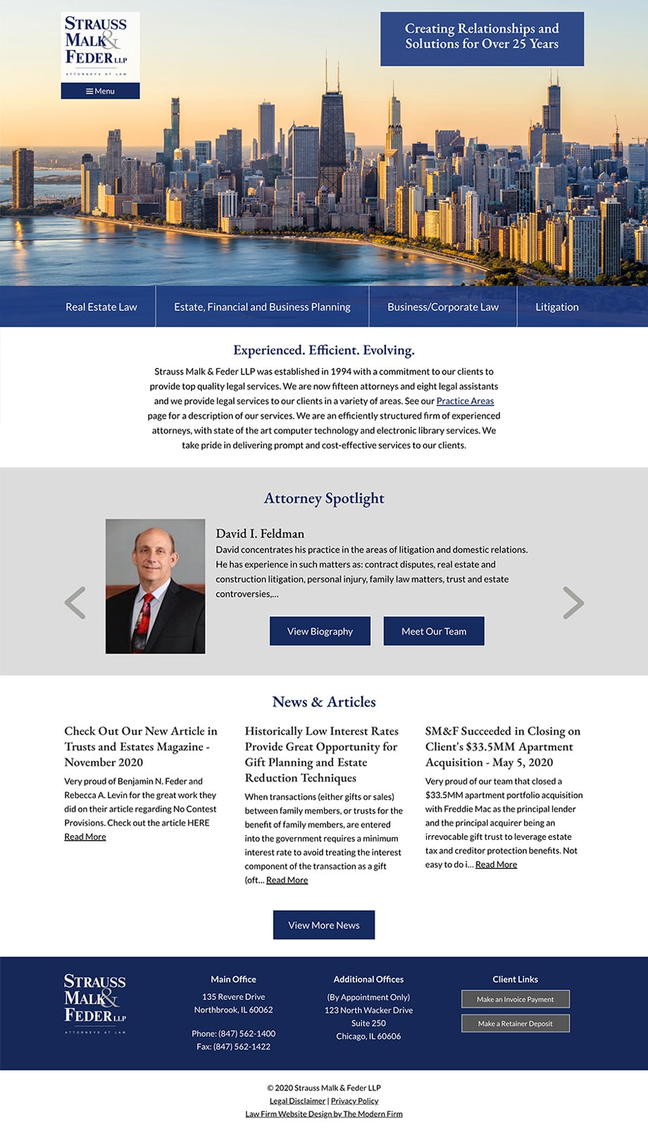 Strauss Malk & Feder LLP Northbrook, IL Office