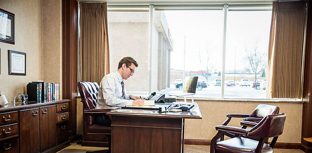 Pilcher Law Firm, Prof. L.L.C Huron,  Office