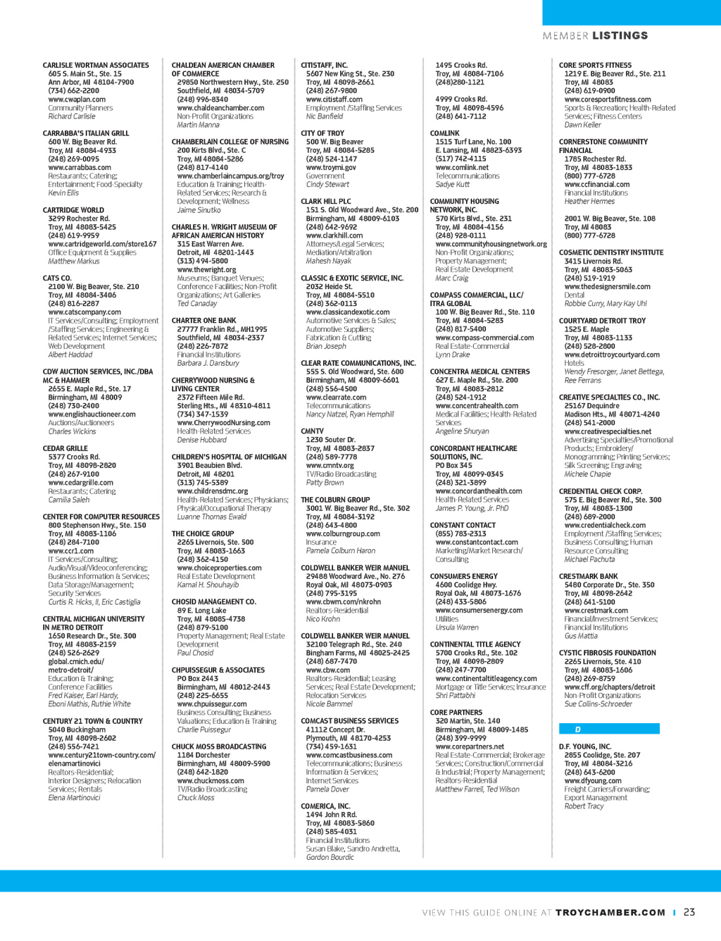 Bodman Troy, MI Office