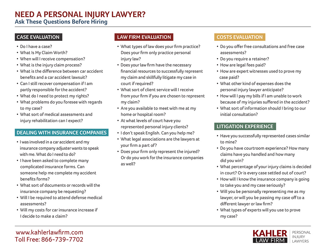 Kahler Law Firm Toronto, Canada Office