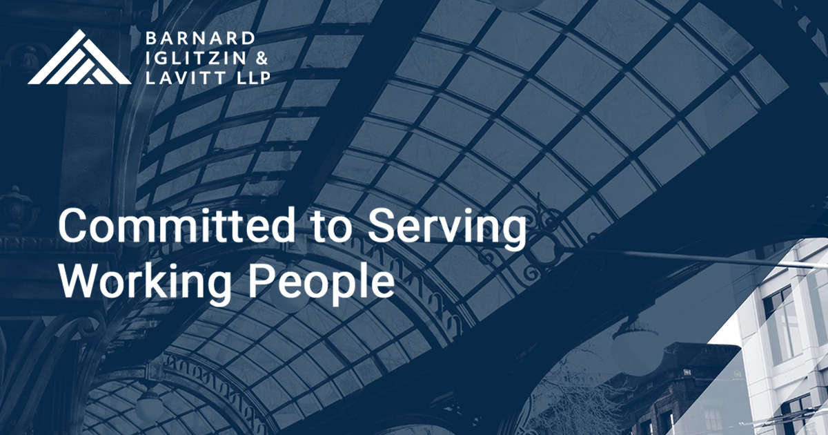 Barnard Iglitzin & Lavitt LLP Seattle, WA Office
