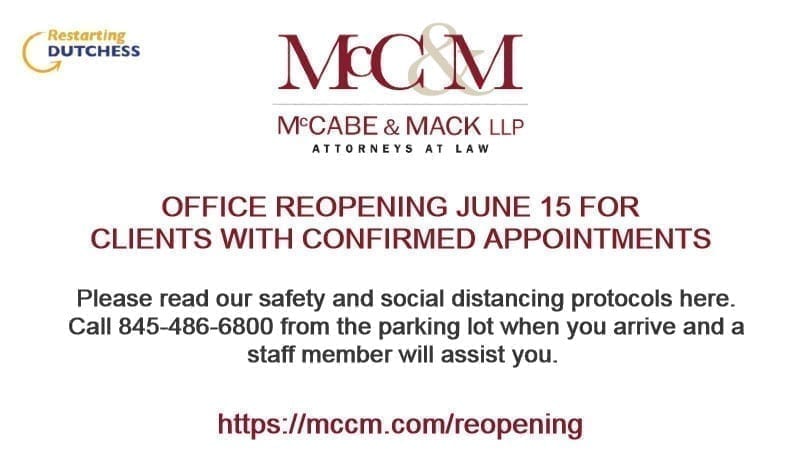 McCabe & Mack, LLP Poughkeepsie, NY Office