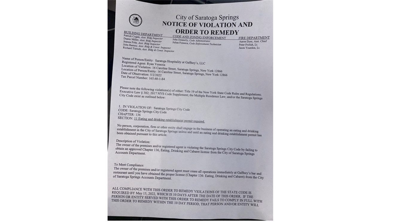 Ettinger Law Firm Saratoga Springs, NY Office