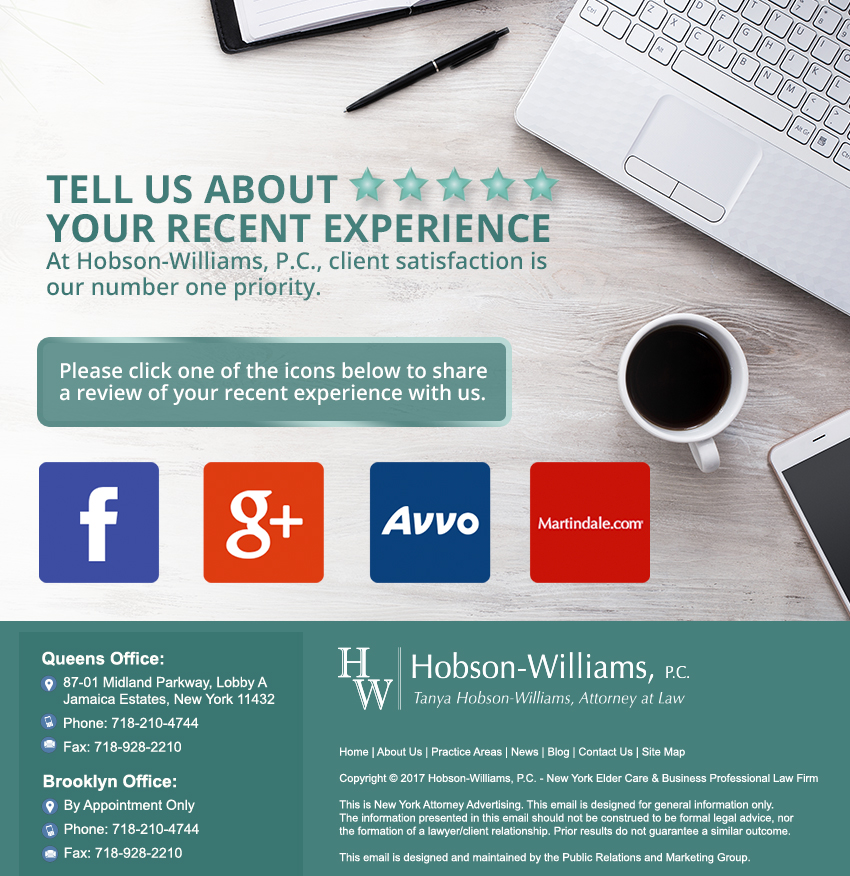 Hobson-Williams, P.C New York City,  Office