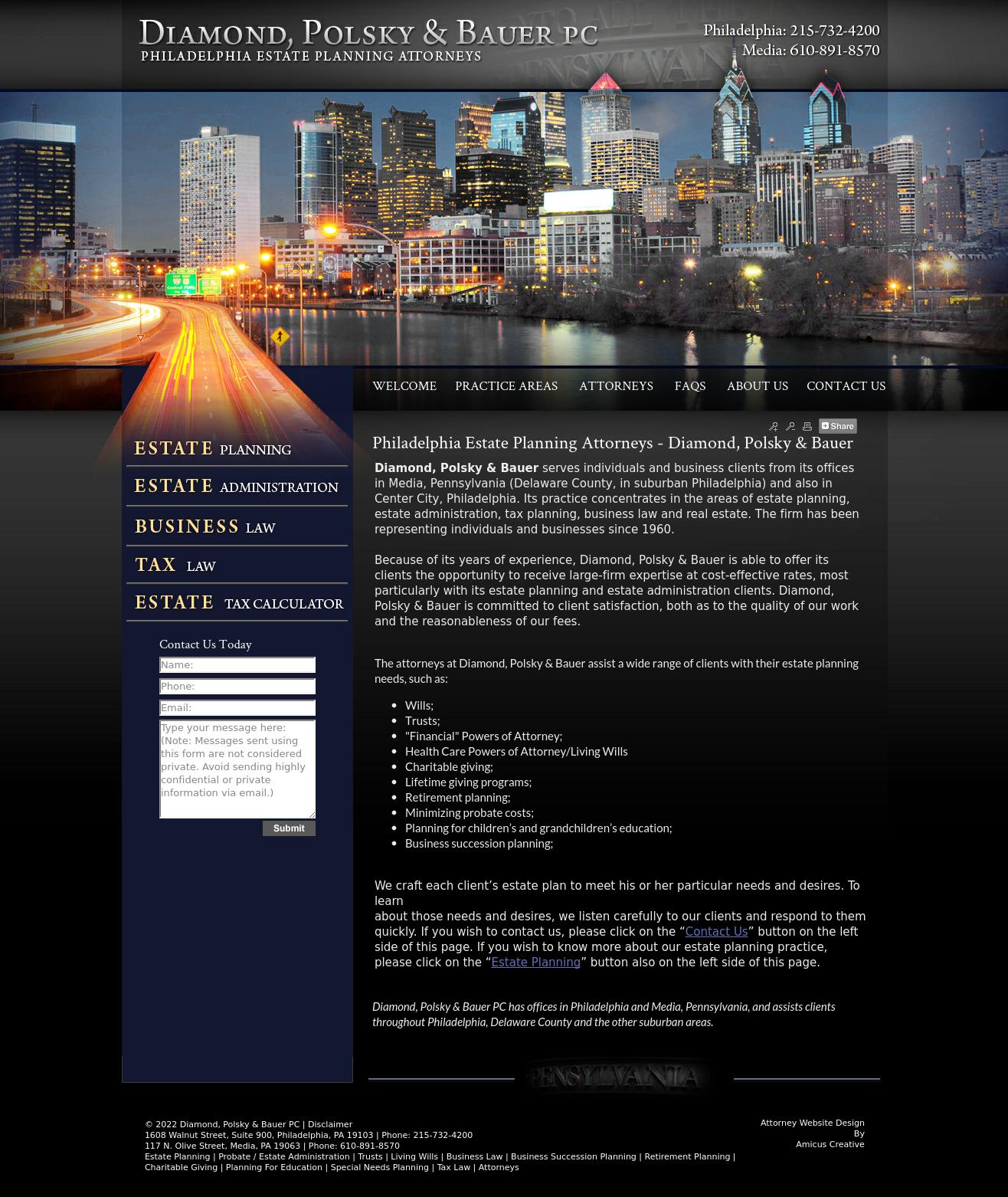 Diamond, Polsky & Bauer Media, PA Office