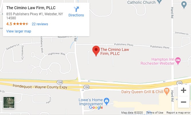 The Cimino Law Firm, PLLC Webster,  Office
