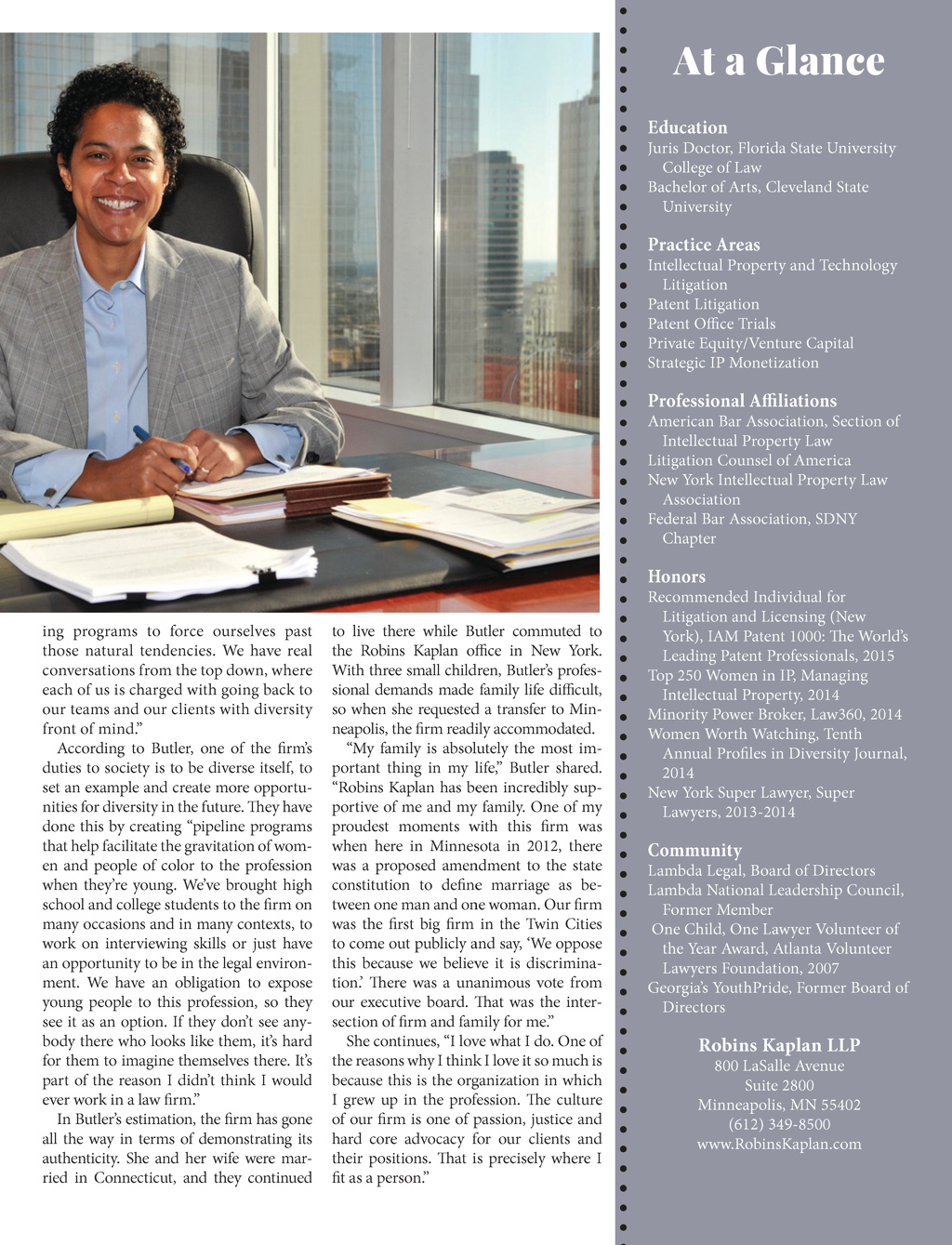 The Spence Law Firm LLC Minneapolis, MN Office