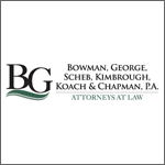 Bowman, George, Scheb, Kimbrough, Koach & Chapman, PA Sarasota, FL Office